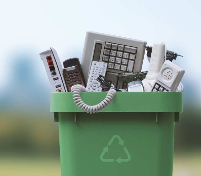 e-waste removal by the best junk removal company in tulare, ca